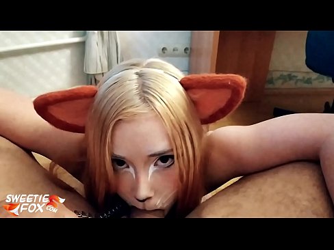 ❤️ Kitsune svelge pikk og cum i munnen ❤ Pornovideo ved no.ttsex.ru ❌️❤